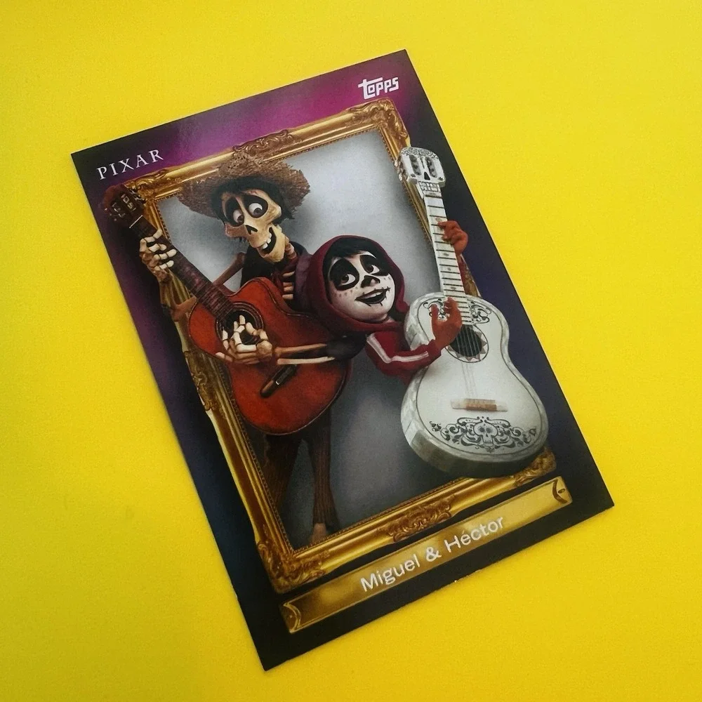 2026 Topps Disney Neon Family First Miguel &‎ Héctor FF-2